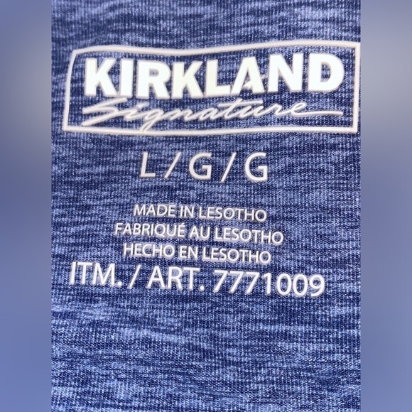 Kirkland Signature Crop Leggings Women L‎ Athletic Outdoor Running Hike Trails - Picture 3 of 8